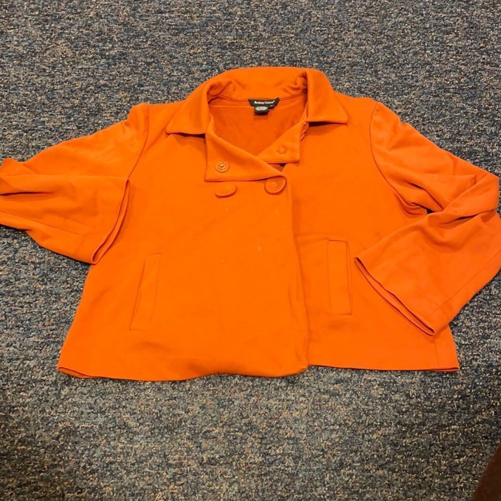 Audrey Celine Burnt Orange Jacket sz. L